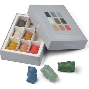 Liewood Voskovky ve tvaru medvídků Liewood Wallace Crayons 9-pack