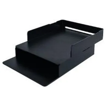 Set školních potřeb Szuflady na dokumenty kuwetki 2szt czarny