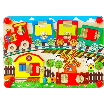 Hudební nástroj pro děti Interaktivní hra po děti - Odemykání zámků (Farm train)