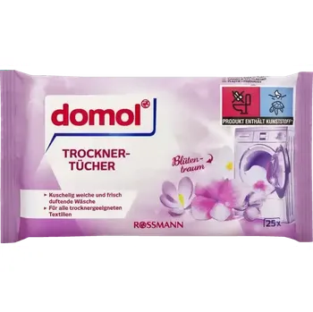 Aviváž Domol Vlhčené ubrousky do sušičky květinový sen 25ks