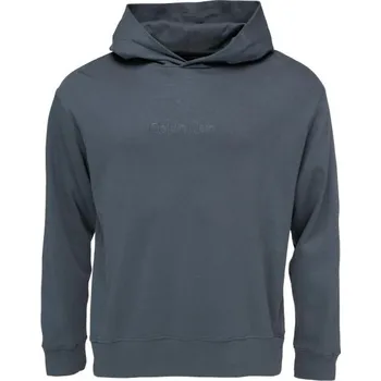 Pánská mikina Pánská mikina Calvin Klein L/S HOODIE S Tmavě modrá