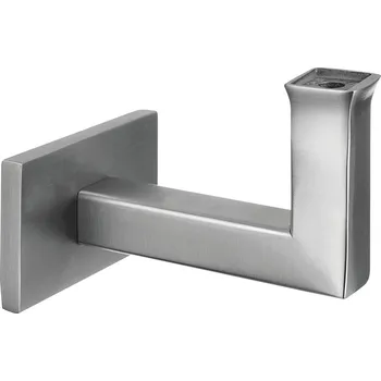 Konzole pro madlo, Square Line, montáž na stěnu Konzole pro madlo, Square Line, montáž na stěnu, M8 závit, ploché madlo, nerez. ocel 304, kartáčovaná