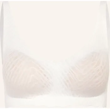 Dámské spodní prádlo Sloggi Dámská Měkká Podprsenka Zero Feel Bliss, bílá, 75D