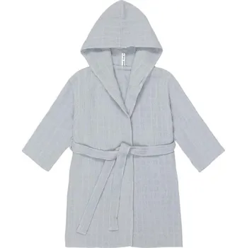 Dětské zboží LÄSSIG Muslin Bathrobe dots powder blue 24-36m