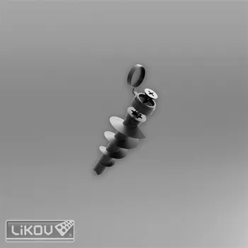 Hmoždinka LIKOV SPH-NL spirální hmoždinka pro NOP 08 do EPS/XPS s vrutem a záslepkou