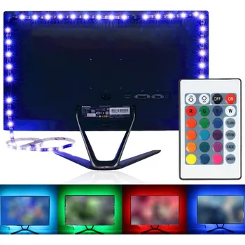 LED páska LED Pásek RGB na televizi - 2x0,5 m