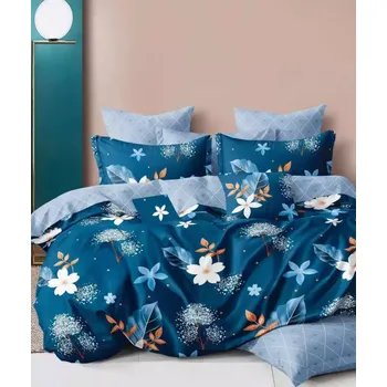 Povlečení TOTÁLNÍ VÝPRODEJ ! BAVLNĚNÉ POVLEČENÍ NA 1 POSTEL 140x200/70x90 cm - IZOLDA