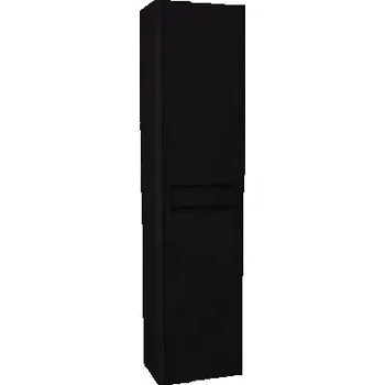 Koupelnový nábytek Koupelnová skříňka vysoká Devo Gloria 2.0 černá 40 x 172 x 33 cm GL2-S2DKPR40-1-F97
