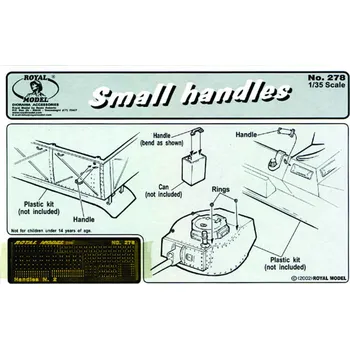 Plastikový model Royal Model 1/35 Small Handles (1/35-