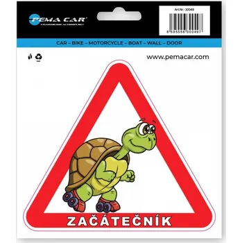 samolepka Samolepka ZAČÁTEČNÍK želva