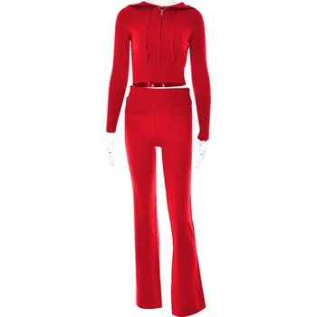 Dvoudílná casual souprava Velikost: M, Barva (Varianta): Červená