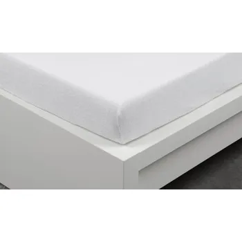 Prostěradlo Froté prostěradlo Exclusive dvoulůžko - bílé 180x200 cm