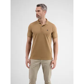 Pánské oblečení Pánské polo tričko LERROS 2473200 Barva: Hnědá (729), Velikost: XXXL