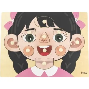 Viga Dřevěná vkládačka holka