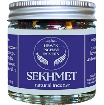 Heaven Incense BOHYNĚ SEKHMET luxusní směs ve skle