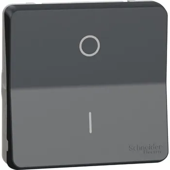 vypínač Schneider Electric MUR35034 Mureva Styl - Spínač dvojpólový ř.2 16AX, IP55, Antracit