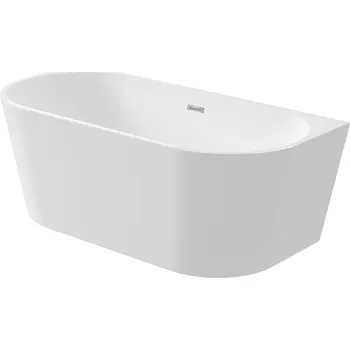 Vana Deante Silia vana ke stěně 169.5x75 cm obdélníková bílá KDS017W