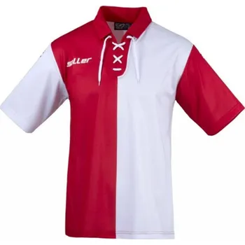 saller dres RETRO 72 BARVA: 160 červená-bílá, Velikost: M