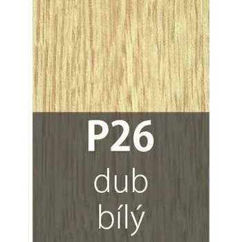 přechodová lišta Přechodový samolepící profil na kabel,1752-P26-200, š. 75 mm, délka 200 cm, dub bílý P26 (Podlahová lišta,Přechodová lišta, přechodový profil, hliníkový přechodový profil, bezbariérový práh, kobercové ukončení, lišta na ukočení podlahové krytiny, ukončova