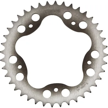 Řetězová sada pro motocykl duralová rozeta pro sekundární řetězy typu 525, SUNSTAR (37 zubů)