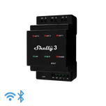 SHELLY PRO 3 Spínací modul na DIN lištu