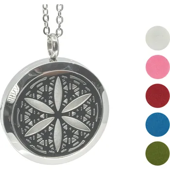 BEWIT Aroma náhrdelník Květ života symbol posvátné geometrie