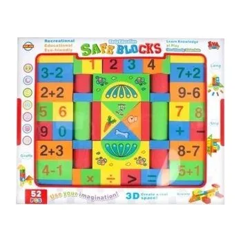 Karnevalový kostým Klocki piankowe 52szt