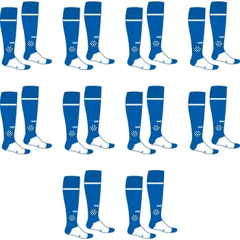 Saller STARTER Stulpny set 10 párů BARVA: 110 modrá-bílá, Velikost: BAMBINI 35-38 Klasické stulpny – zvýhodněné balení 10 párů