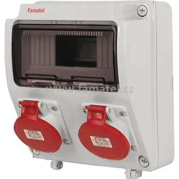 Rozvaděč Famatel v025 - ZSF00200000.V /3957 Zás.skříň IP44 pouze vydrátovaná