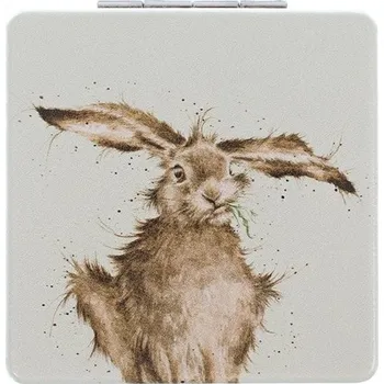 Kosmetické zrcátko Kapesní zrcátko "Harebrained" Wrendale Designs – zajíc