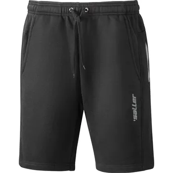 Saller ESSENTIAL Teplákové šortky BARVA: 350 černá, Velikost: XXL Pohodlné sportovní šortky s kapsami
