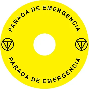 tlačítko Noark 106814 Ex9P1 H S9ES Štítek nouzového zastavení