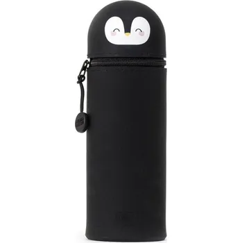Penál 2-IN-1 SILICONE PENCIL CASE - KAWAII - PENGUIN