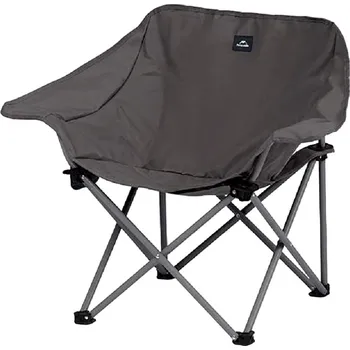 Židle ve tvaru X s područkami NATUREHIKE CNH23JU13002-88 Kempingové křeslo šedé