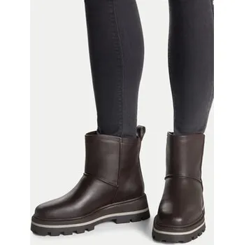 Dámské kozačky Polokozačky Gino Rossi CASA-24FW302 Hnědá 40