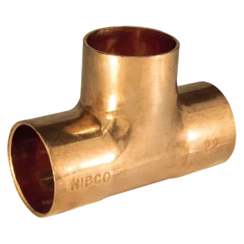 Instalatérský materiál CU T-kus měděný pájecí A x A x A 18 Conex Bänninger 2110 (Conex Bänninger 2110)