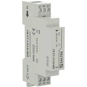 Přepěťová ochrana SALTEK Ochrana DM-012/1-L2-DJ přepěťová 12V DC max.2A A06731