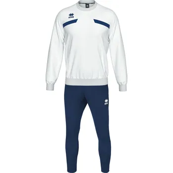 ERREA´ ERREA MATT Pánská tréninková souprava BARVA: bílá - tmavě modrá, Velikost: XXXL Funkční sportovní set pro trénink i volný čas