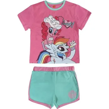 Dívčí tričko Bavlněné tričko a kraťasy MY LITTLE PONY 4 roky (104cm)