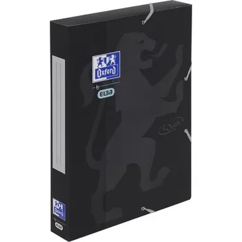 Box na dokumenty A4, Soft touch, černé