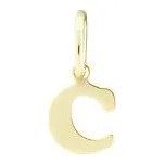 Přívěsek zlatý Písmeno C