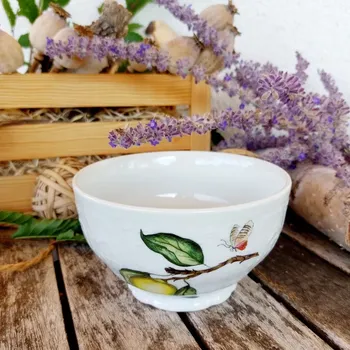 BERNADOTTE miska 13 cm, citróny, Thun 1794 (Porcelánová miska 2. jakost)