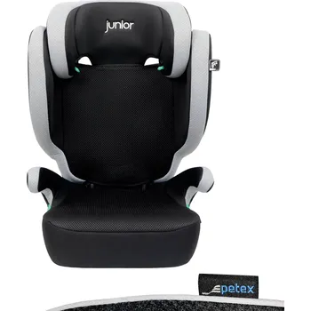 Autosedačka Petex Basic Plus 1601 grau HDPE nach ECE R129 dětská sedačka šedá