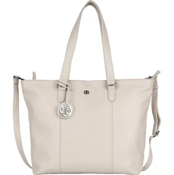 Kabelka Dámská kožená kabelka Bellicci Tinna - béžová