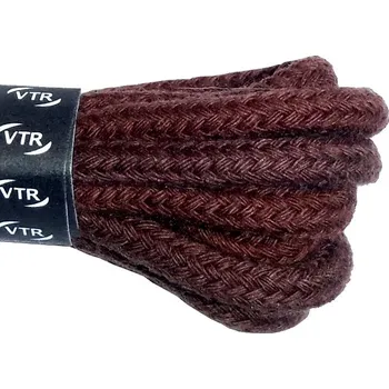 Tkaničky do bot VTR Tkaničky 130 cm silné kulaté barevné Barva: hnědá