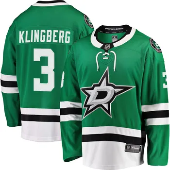 Fanatics Pánský dres Dallas Stars NHL #3 John Klingberg Breakaway Alternate Jersey Velikost: XL, Distribuce: USA