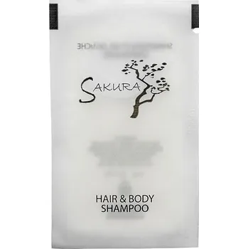 Sprchový gel Hotelový šampon a sprchový gel 7ml sáček Sakura