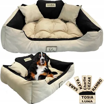 Pelíšek pro psa EDANTI pelíšek pro psa béžový 75 cm x 100 cm