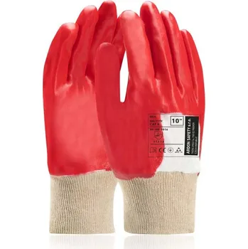 Pracovní rukavice ARDON Rukavice RICH, máčené A4007 10 Červená odstíny