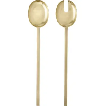 Příbor Salátové lžíce Fein "Brass" ferm LIVING